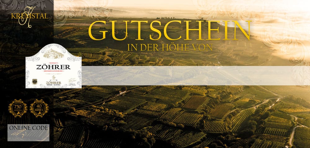 Weingut Zöhrer Gutschein Weingut Zöhrer Gutschein